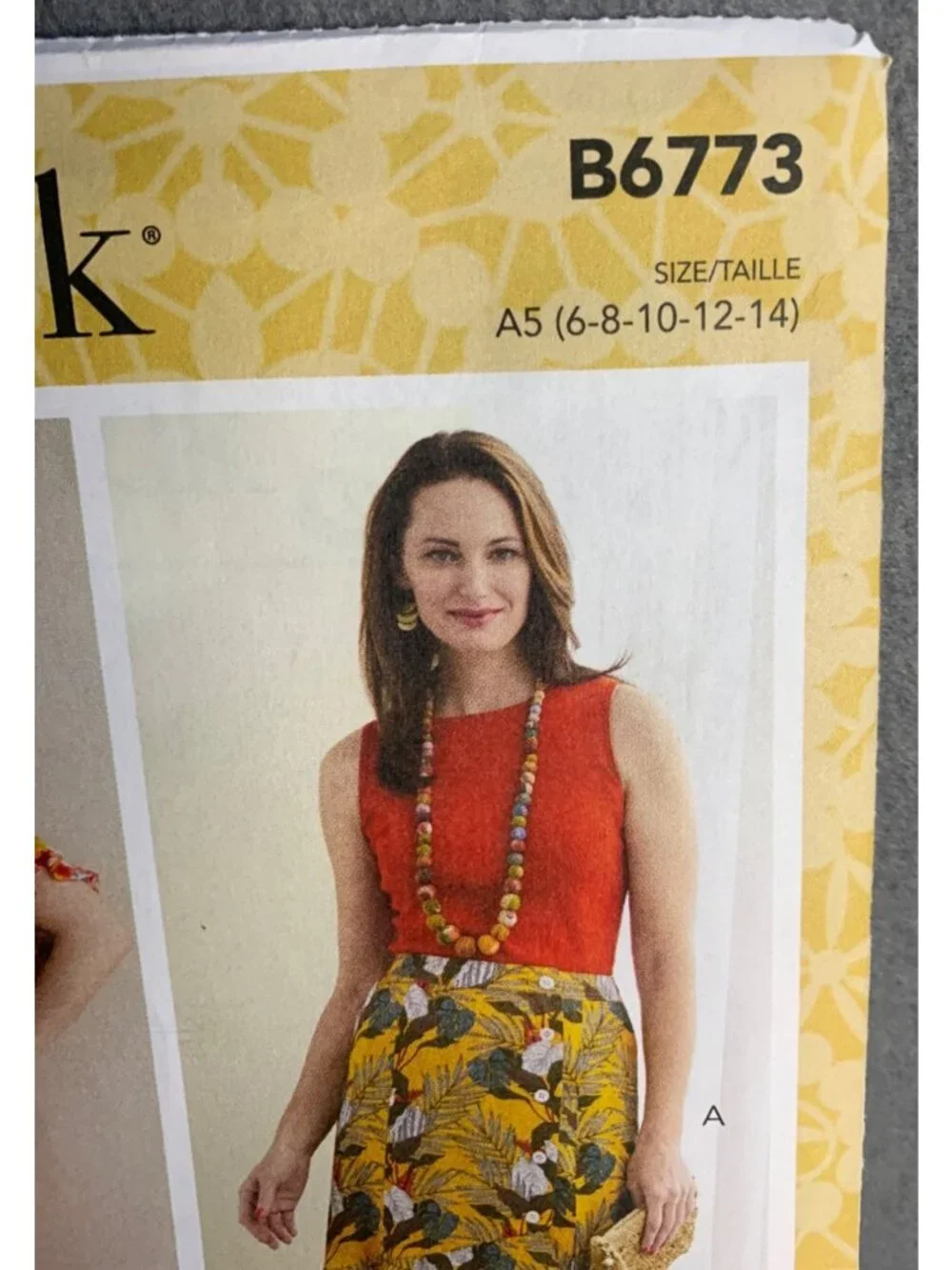 Butterick Misses Skirt Sewing Pattern Size 6 8 10 12 14 B6773 - uncut